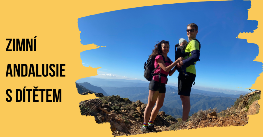 Zimní Andalusie s dítětem
